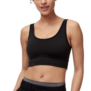 Aritzia The Constant Pullover Sports Bra Black Small